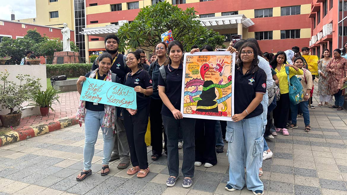 Anti Ragging rally on 13th August 2025
