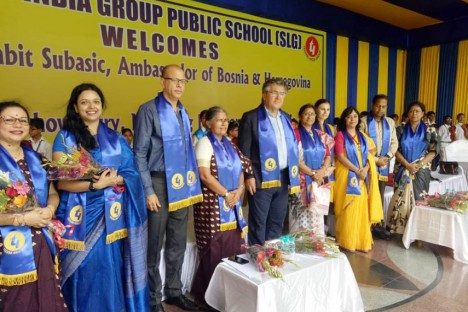 Dr. Sabit Subasic, Ambassador of Bosnia & Herzegovina visited Techno India Group Public School (Siliguri) ...