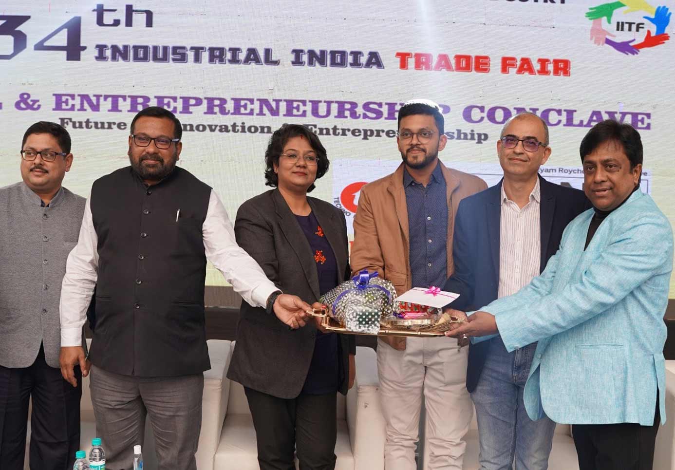 The Bengal National Chamber of Commerce & Industry in association with Sister Nivedita University had organized the Skill & Entrepreneurship Conclave at the 34th Industrial India Trade Fair