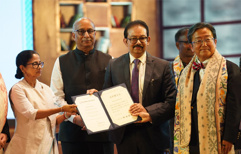 Chief Minister Mamata Banerjee has been conferred with the Honorary D.Litt degree by Japan’s prestigious Okayama University