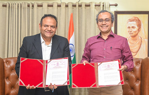 𝐒𝐢𝐬𝐭𝐞𝐫 𝐍𝐢𝐯𝐞𝐝𝐢𝐭𝐚 𝐔𝐧𝐢𝐯𝐞𝐫𝐬𝐢𝐭𝐲 (𝐒𝐍𝐔) proudly signs a Memorandum of Understanding (MoU) with 𝐆𝐥𝐨𝐛𝐚𝐥 𝐑𝐞𝐚𝐜𝐡