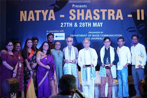 Sister Nivedita University theatre club Mic-Up today kicked off the second edition of their two day drama festival Natya Shastra by conferring the SNU Samman to three living legends of Bengal theatre.